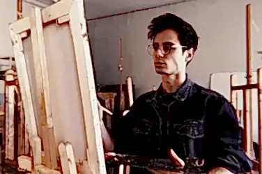 Художник на мастер-классе